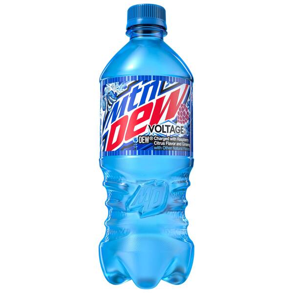 Mtn Dew Voltage Raspberry Citrus 20oz Bottles