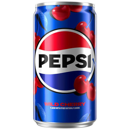 Pepsi Wild Cherry 7.5oz Cans