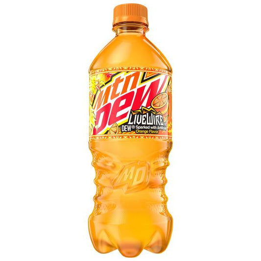 Mtn Dew Live Wire 20oz Bottles