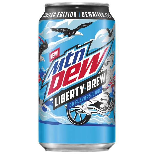 Mtn Dew Liberty Chill 12oz Cans