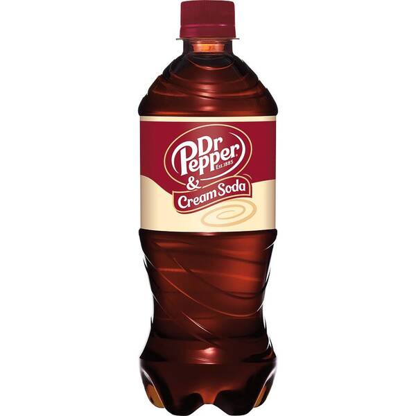 Dr Pepper & Cream Soda 20oz Bottles