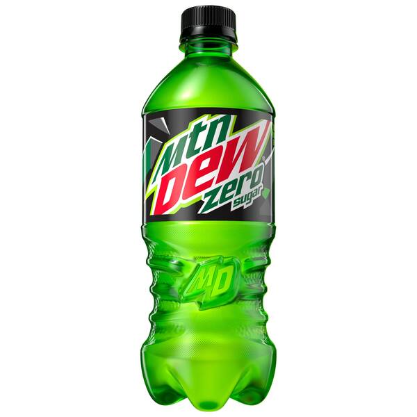 Mtn Dew Zero Sugar 20oz Bottles