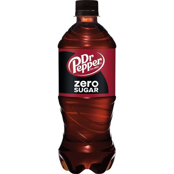 Dr Pepper Zero Sugar 20oz Bottles