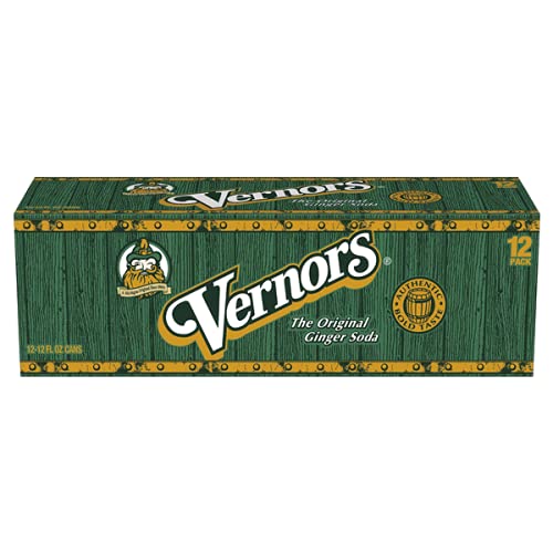 Vernors Classic Original Ginger Ale Soda Soft Drink - 3 Cases (36 Cans)
