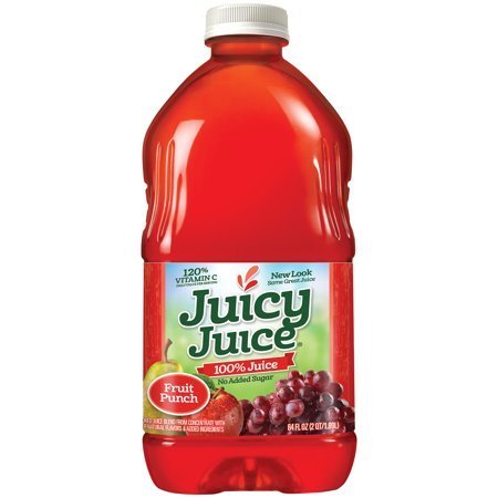 Fruit Punch 100% Juice, 64 fl oz,Pack of 4