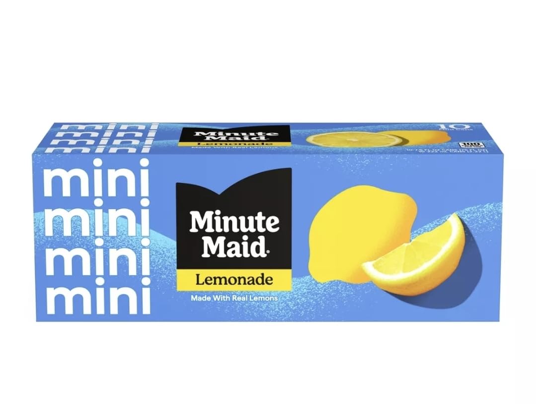 Minute Maid Lemonade, 7.5 oz Cans, 30 Pack