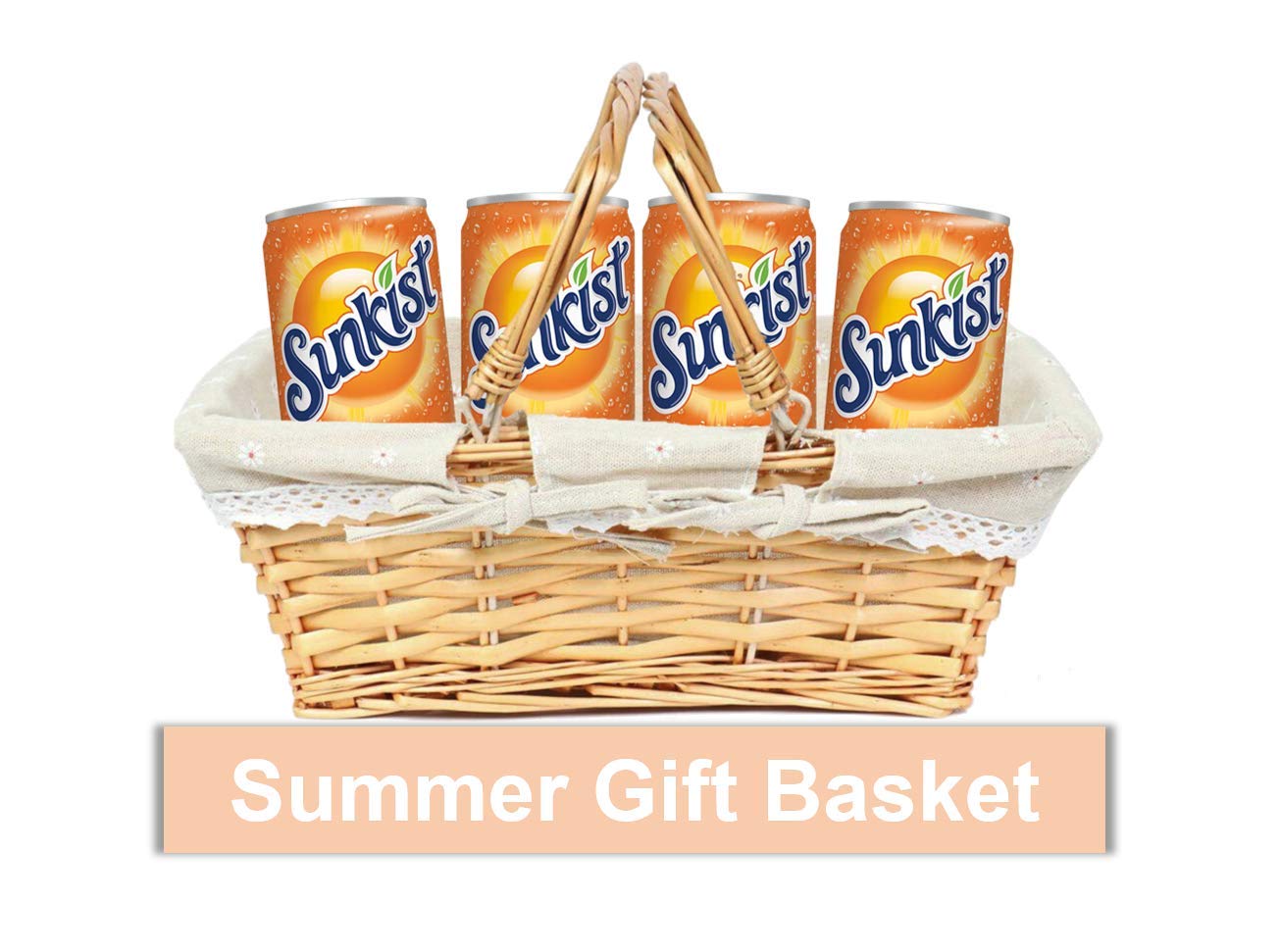 Bundle of Orange Soda Mini Soda Cans, 7.5 oz Soft Drinks Bulk Snacks Pack, Small Refrigerator & Snack Pantry Drink 12 Count Beverage Bedroom & Kitchen Supplies
