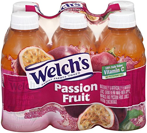 Welch's Passion Fruit Juice, 10 oz - Pk of 24