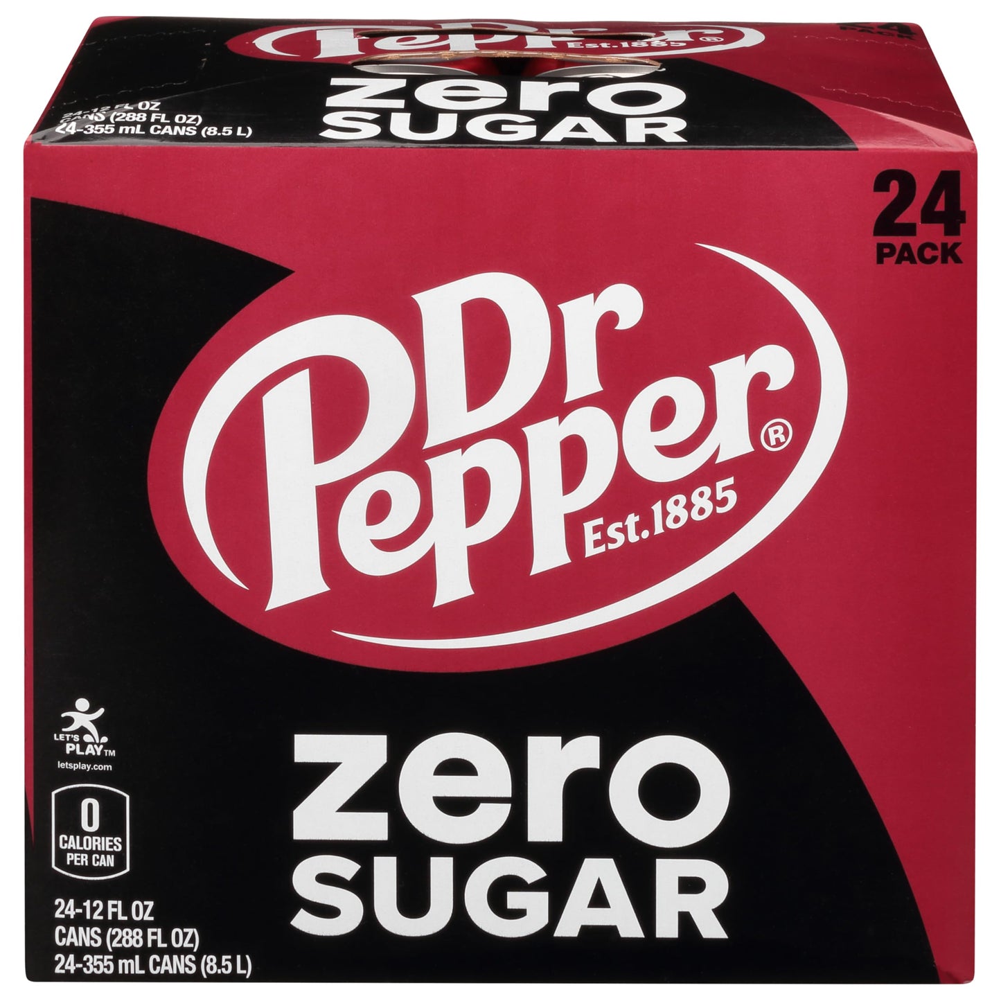 Soda Zero Sugar, 24 Pack