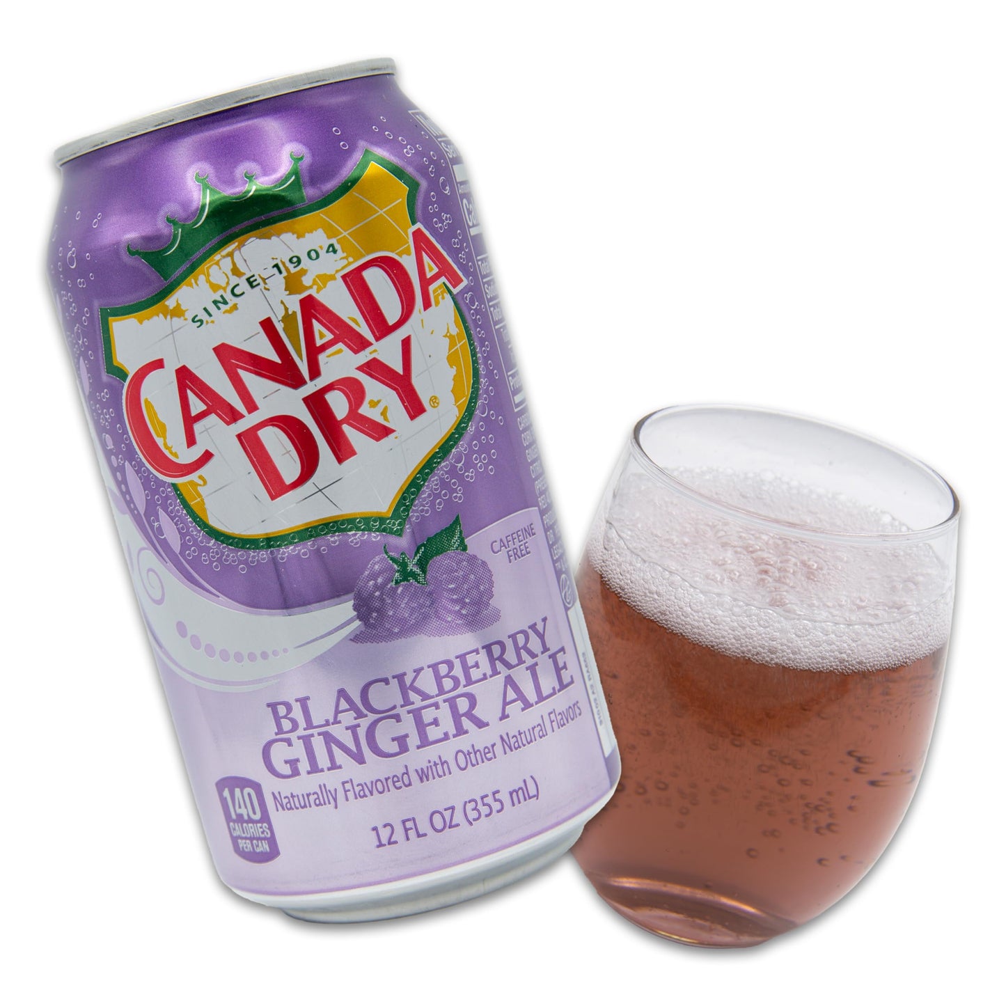 Blackberry Ginger Ale Bundle - Includes 20 Blackberry Ginger Ale cans of 12 oz each by Canada dry Ginger Ale - Ginger Ale Soda Bundle by Despensa Colombiana (Pack of 20 Cans of Blackberry Ginger Ale, 12 Fl Oz each)