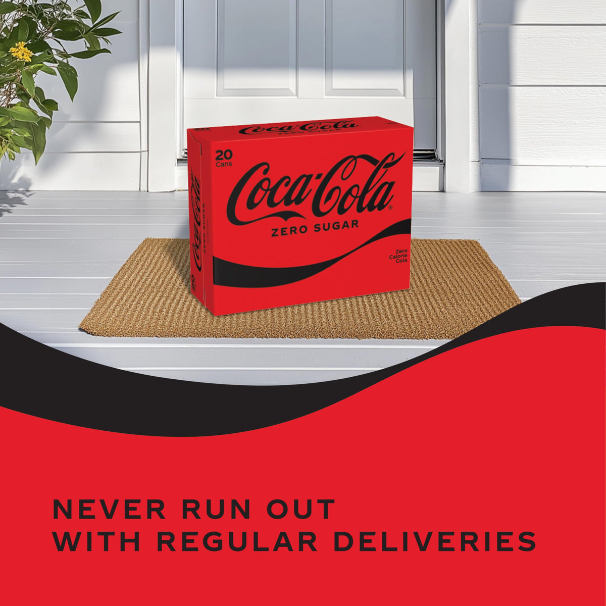 Coke Zero Sugar Diet Soda, 12 Fl Oz (pack of 20)