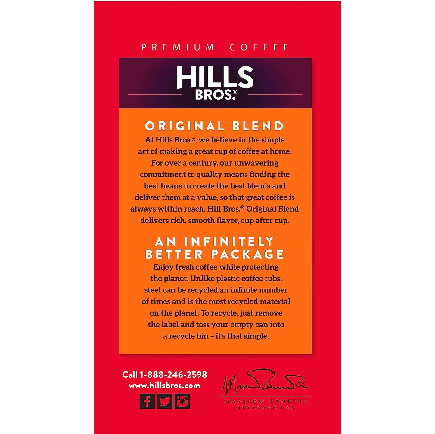 HIB1882714 - COFFEE,ORIGINAL,30.5OZ