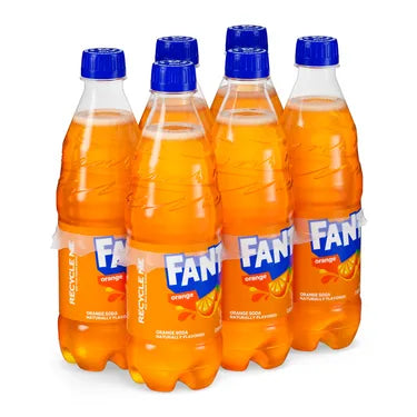 Fanta Orange 16.9oz Bottles