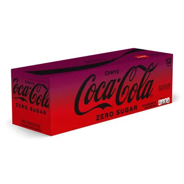 Coca-Cola Cherry Zero 12 Oz Cans
