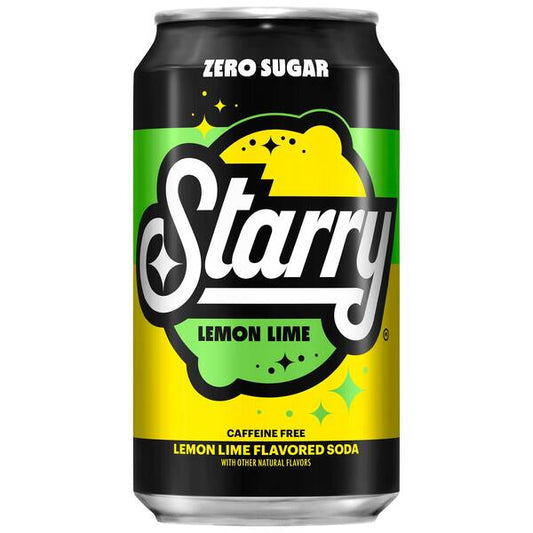 Starry Zero Sugar 12oz Cans