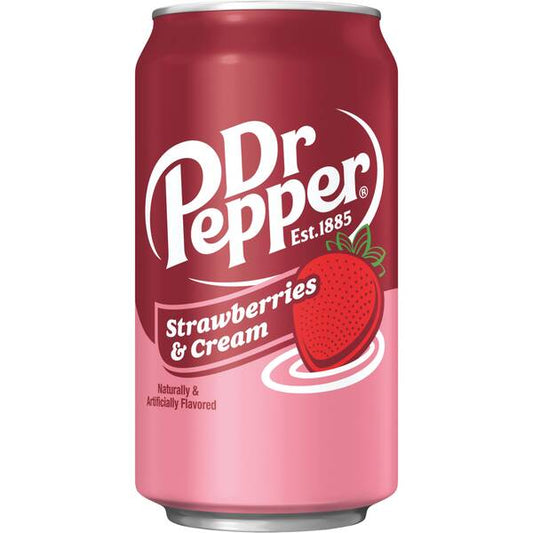 Dr Pepper Strawberries & Cream 12oz Cans