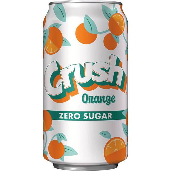 Crush Orange Zero Sugar 12oz Cans