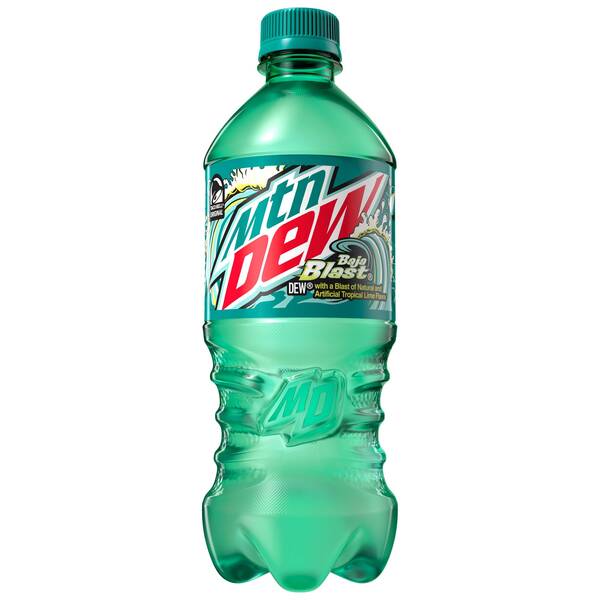 Mtn Dew Baja Blast 20oz Bottles
