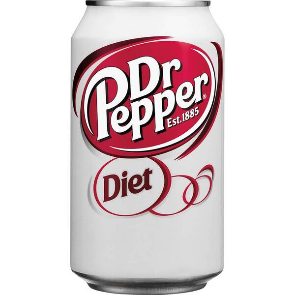 Diet Dr Pepper 12oz Cans