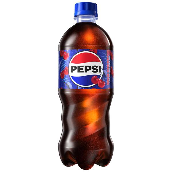 Pepsi Wild Cherry 20oz Bottles