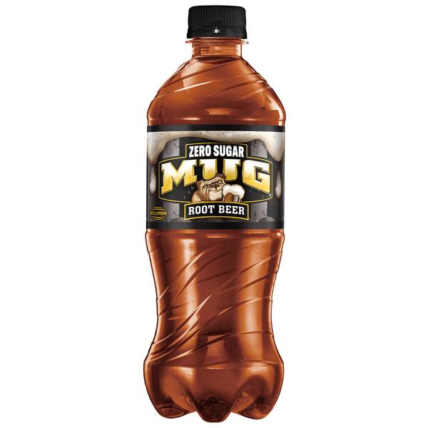 Mug Root Beer Zero Sugar 20oz Bottles