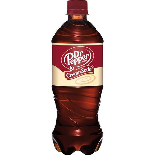 Dr Pepper & Cream Soda 20oz Bottles