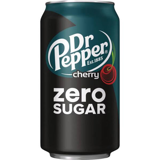 Dr Pepper Cherry Zero Sugar 12oz Cans