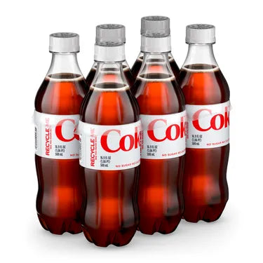 Diet Coke 16.9oz Bottles