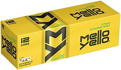 Mello Yello Citrus Flavored Soda - 12 oz cans - 12pk Fridgepack