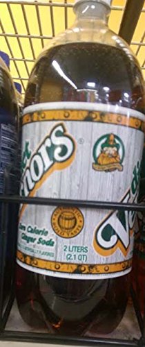 Vernor's Ginger Ale Diet, 2-Liter Bottle (Pack of 6)