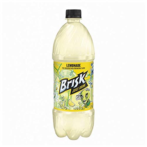 Evaxo Brisk Lemonade 1L Plastic Bottle, 6 Per Case