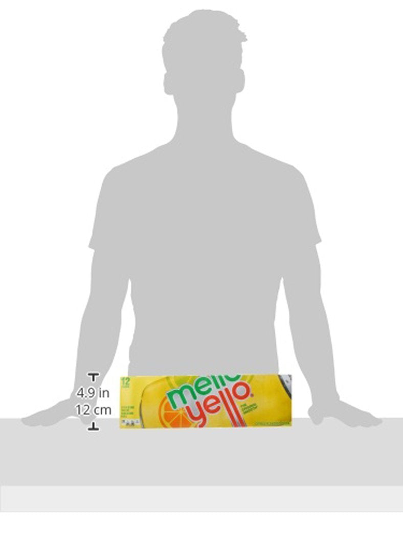 Mello Yello Soda Citrus, 12oz Can (Pack of 18, Total of 216 Oz)