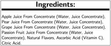 Juicy Juice - 100 Percent Fruit Punch, 4. 23 Fluid Ounce -- 40 per case.
