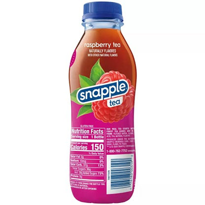 Snapple Raspberry Tea, 16 oz., 12/Pack (10099468) (CAD00373)