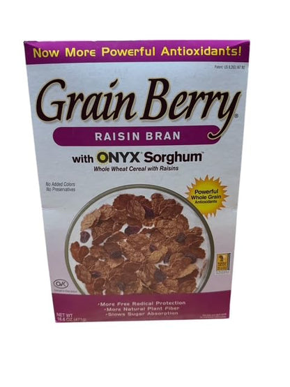 Grain Berry® Raisin Bran with Onyx Sorghum
