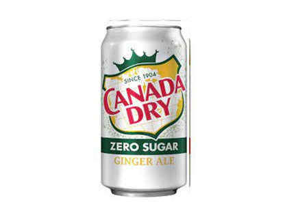 Canada Dry Diet Ginger Ale, 12oz Can (Pack of 18, Total of 216 Oz)