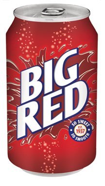 Big Red Soda Soft Drink, 12 Ounce (Pack of 24 Cans)-SET F 2