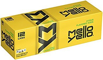 Mello Yello Soda Citrus, 12oz Can (Pack of 18, Total of 216 Oz)