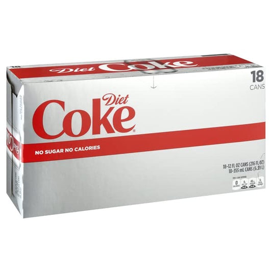 Coca-Cola, Diet Coke Cola Diet, 12 Ounce
