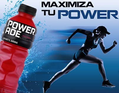 WESTERNMBY Powerade Fruit Punch Sports Drink, 20oz (Pack of 10, Total of 200 Oz)