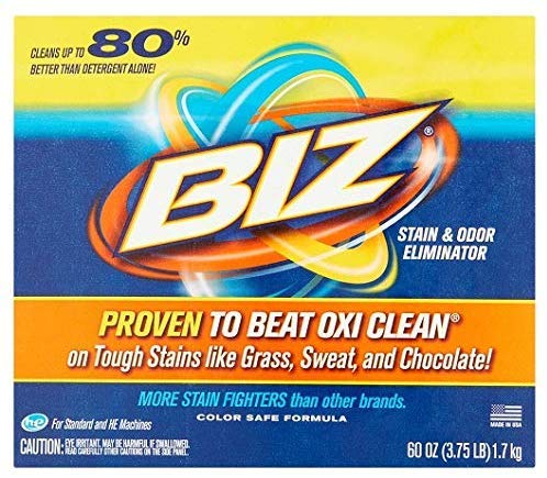 Biz Stain & Odor Eliminator, 60 oz - 3 Pack