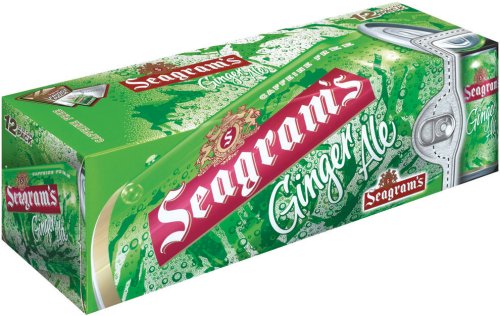 Seagram's Ginger Ale, 12 oz Can (Pack of 18, Total of 216 Oz)
