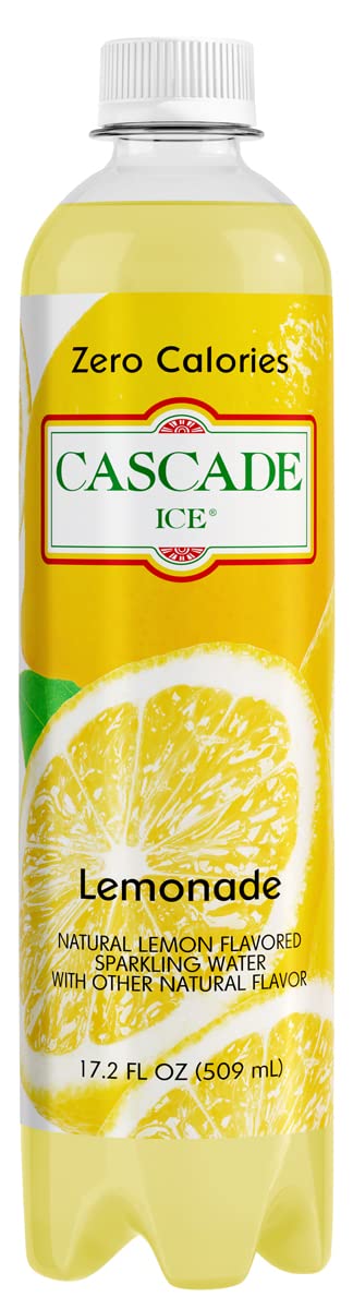 Cascade Ice Sparkling Water, Coconut, 17.2 Fl Oz (Pack of 12)