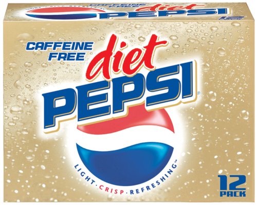Caffeine-Free Diet Pepsi, 12-fl. oz Cans (Pack of 24)