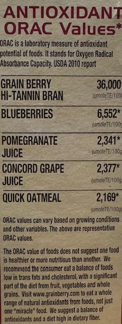 Grain Berry® Raisin Bran with Onyx Sorghum