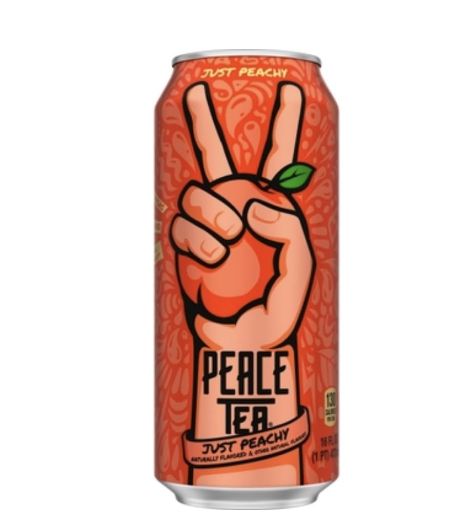 Peace Tea, 16 Fluid Ounces, 24 Count (Sno Berry)