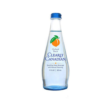 Vending 2 U Clearly Canadian Sparkling Flavored Water (4 Flavor Sampler) Quantity of 12, Bundled With V2U Koozie