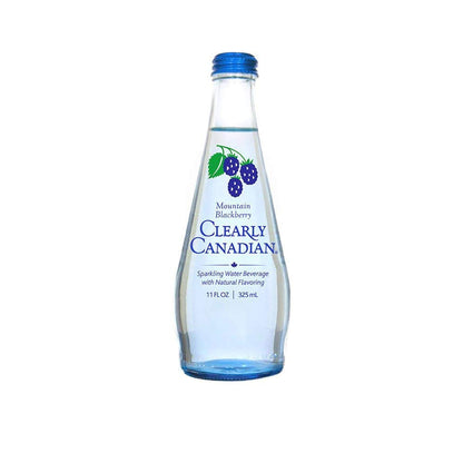 Vending 2 U Clearly Canadian Sparkling Flavored Water (4 Flavor Sampler) Quantity of 12, Bundled With V2U Koozie