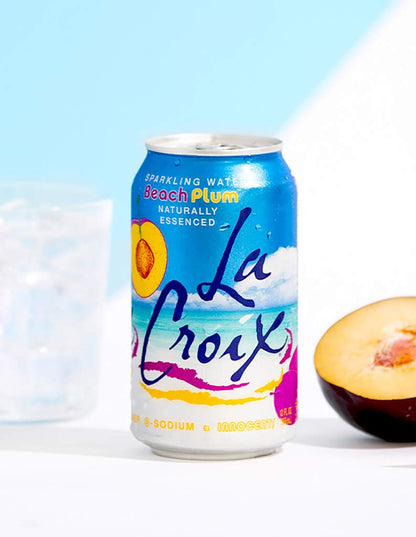 La Croix Beach Plum, Guava Sao Paulo, Black Razzberry Sparkling Water Variety Pack, 12oz (Pack of 10, Total of 120oz)