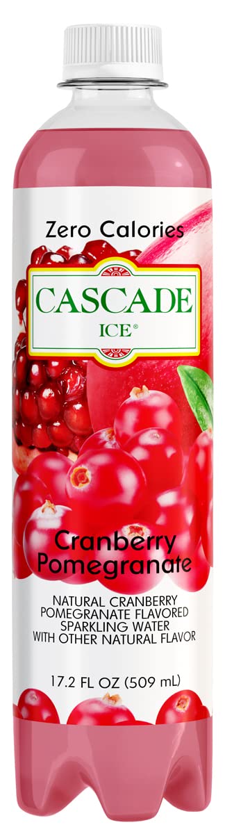 Cascade Ice Sparkling Water, Coconut, 17.2 Fl Oz (Pack of 12)